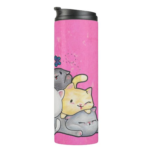 Katzenpavillon Thermosbecher (Nach rechts gedreht)