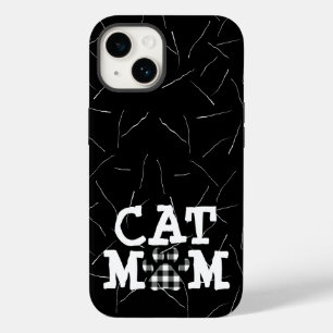 Katzenpawprint Mama mit Katzenhaar Case-Mate iPhone 14 Hülle