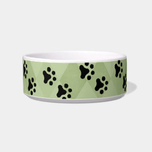 Katzenpaws grün/weiß napf