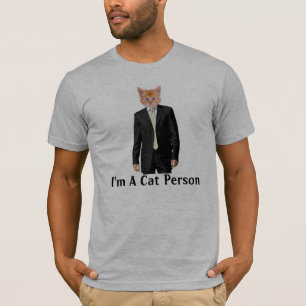 Katzenperson, bin ich eine Katzen-Person T-Shirt