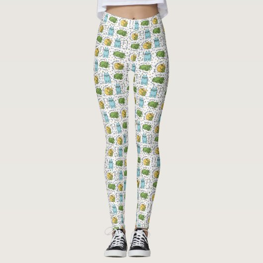 Katzenperson Leggings (Vorderseite)