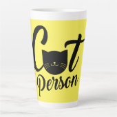 Katzenperson Milchtasse (Vorderseite)