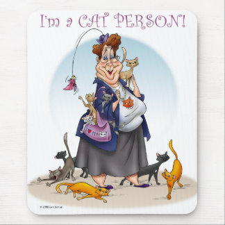 Katzenperson Mousepad