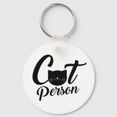 Katzenperson Schlüsselanhänger (Vorderseite)