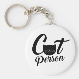 Katzenperson Schlüsselanhänger