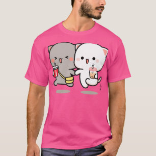 Katzenpfirsich und Goma 1 T-Shirt