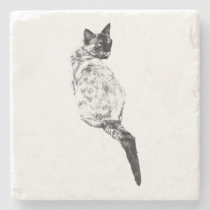 Katzenpflege, Stille Ruhe Steinuntersetzer