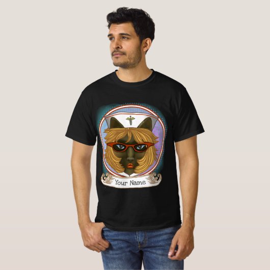 Katzenpfleger T-Shirt (Vorne ganz)