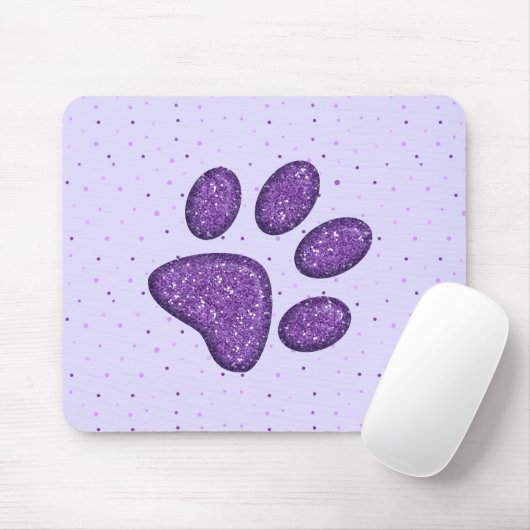 Katzenpfokus - lila mousepad (Mit Mouse)