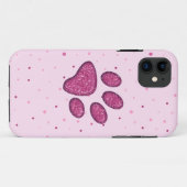 Katzenpfokus - rosa Case-Mate iPhone hülle (Rückseite (Horizontal))