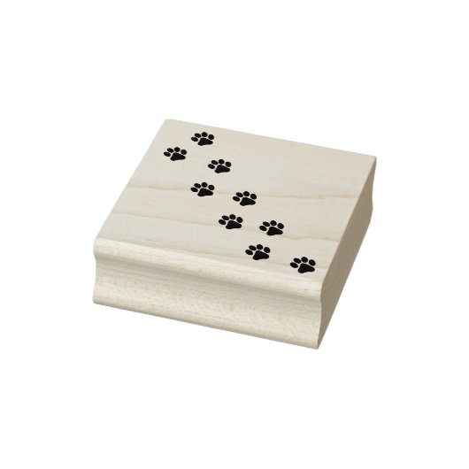 Katzenpfoten Briefmarke Gummistempel (Stempel)