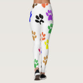 Katzenpfoten Leggings (Rückseite)