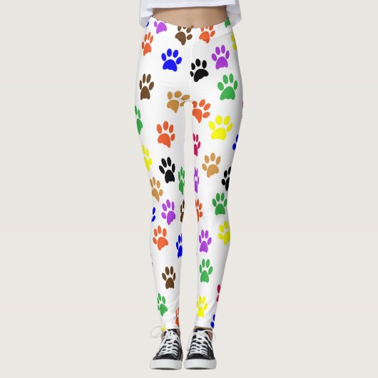 Katzenpfoten-Leggings Leggings (Vorderseite)