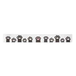 Katzenpfoten satinband