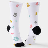 Katzenpfoten Socken (Gewinkelt)