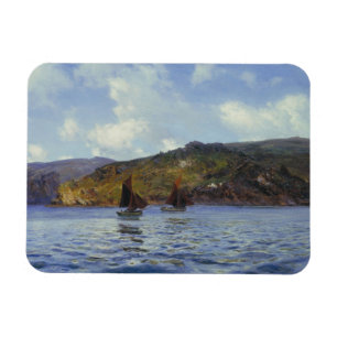 Katzenpfoten vom Land (von Henry Moore) Magnet