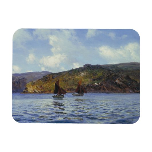 Katzenpfoten vom Lande Magnet (Horizontal)