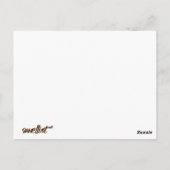 Katzenpfropf Postkarte (Rückseite)