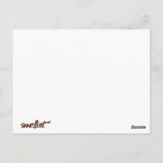 Katzenpfropf Postkarte (Rückseite)