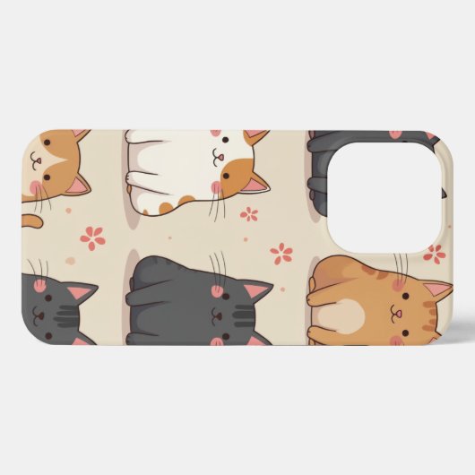 Katzenphonecase iPhone Hülle (Rückseite (Horizontal))