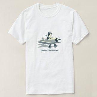 Katzenpilotin: Abfahrt unmittelbar T-Shirt