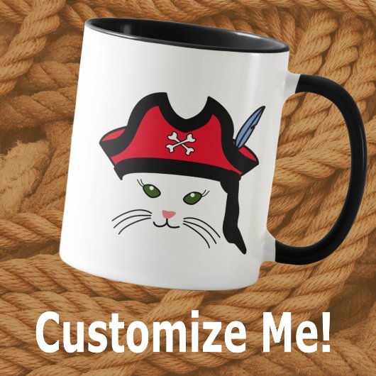 Katzenpirate Tasse