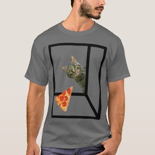 Katzenpizzeria T-Shirt (Vorderseite)