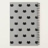 Katzenplaner für Schwarz und Grau Planer (Rückseite)