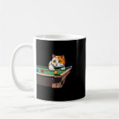 Katzenpool Billard in Lounge Cooles Sonnenbad Kaffeetasse (Links)