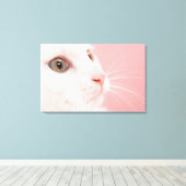 Katzenportrait Leinwanddruck (Insitu (Holzboden))