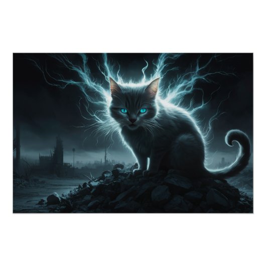 Katzenposter 11 10 poster (Vorderseite)