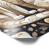 Katzenposter Fotodruck (Ecke)