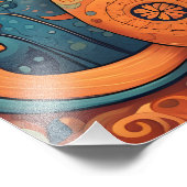 Katzenposter Fotodruck (Ecke)