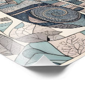 Katzenposter Fotodruck (Ecke)