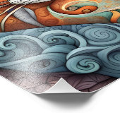 Katzenposter Fotodruck (Ecke)