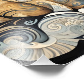 Katzenposter Fotodruck (Ecke)