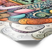 Katzenposter Fotodruck (Ecke)