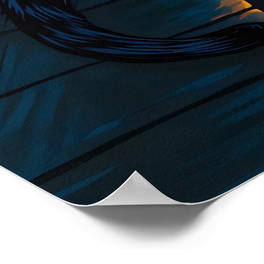 Katzenposter Poster (Ecke)