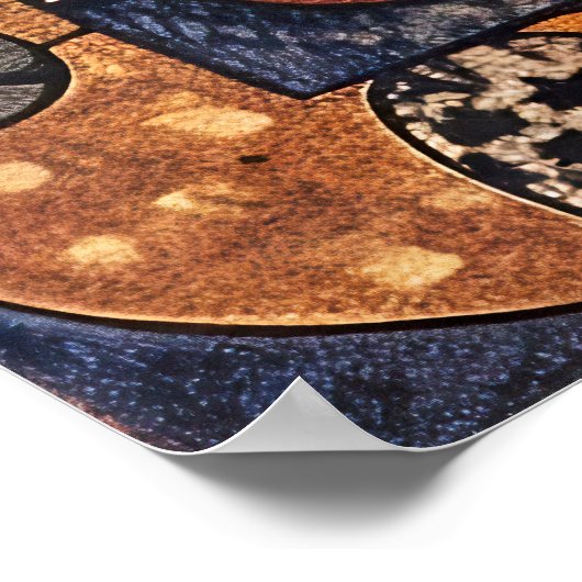 Katzenposter Poster (Ecke)