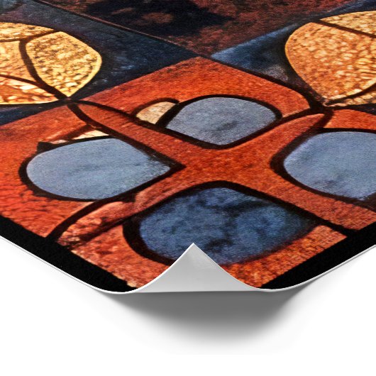 Katzenposter Poster (Ecke)