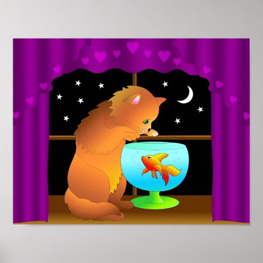 Katzenposter Poster (Vorne)