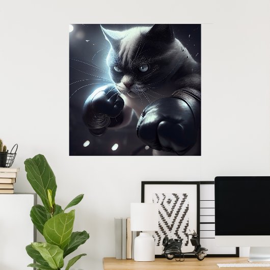 Katzenposter Poster (Heimbüro)