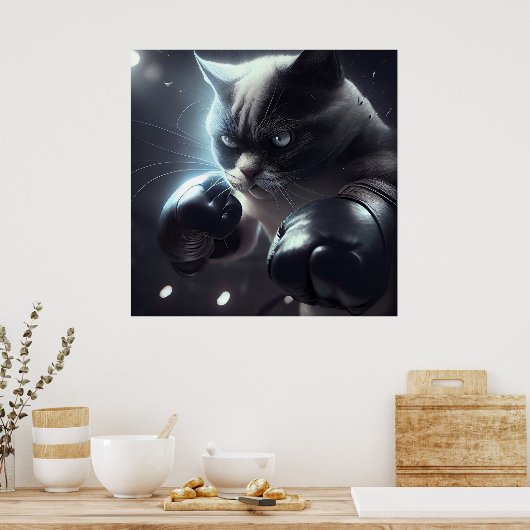 Katzenposter Poster (Küche)