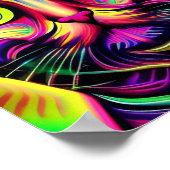 Katzenposter Poster (Ecke)