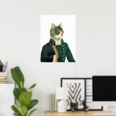 Katzenposter Poster (Heimbüro)