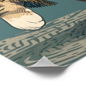 Katzenposter Poster (Ecke)
