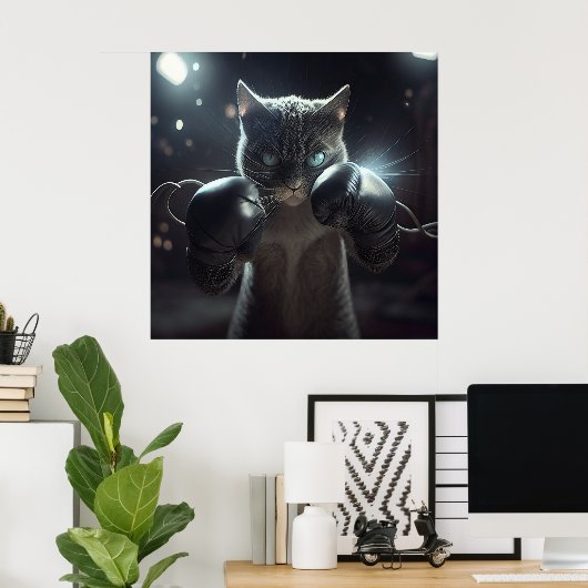 Katzenposter Poster (Heimbüro)