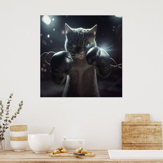 Katzenposter Poster (Küche)