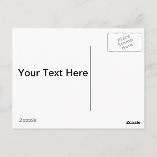 Katzenpostkarte Postkarte (Rückseite)