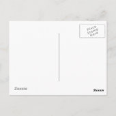 Katzenpostkarte Postkarte (Rückseite)